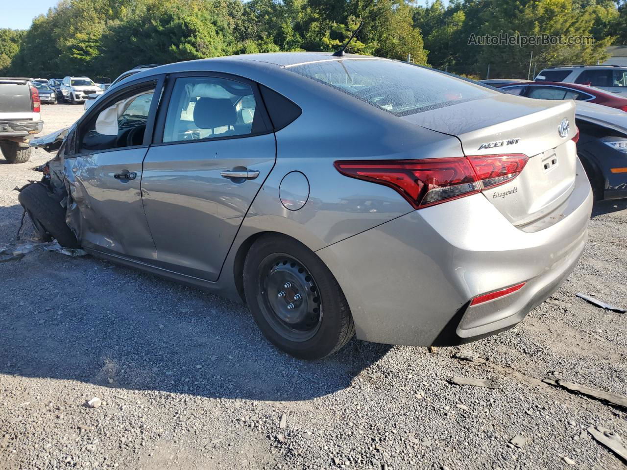 2021 Hyundai Accent Se Silver vin: 3KPC24A6XME133508