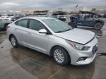 2021 Hyundai Accent Se Silver vin: 3KPC24A6XME134738