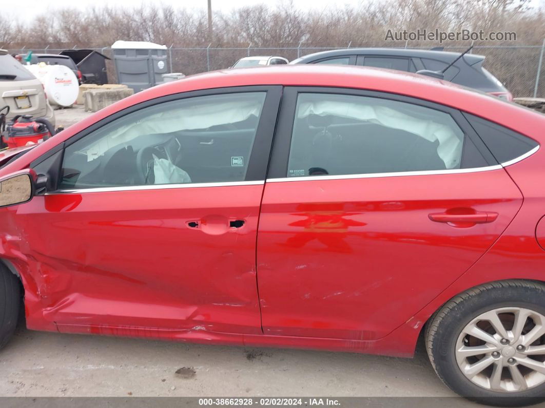 2021 Hyundai Accent Sel Red vin: 3KPC24A6XME134772