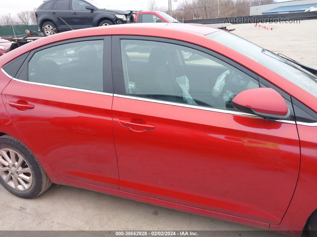 2021 Hyundai Accent Sel Red vin: 3KPC24A6XME134772