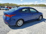 2021 Hyundai Accent Se Blue vin: 3KPC24A6XME139096