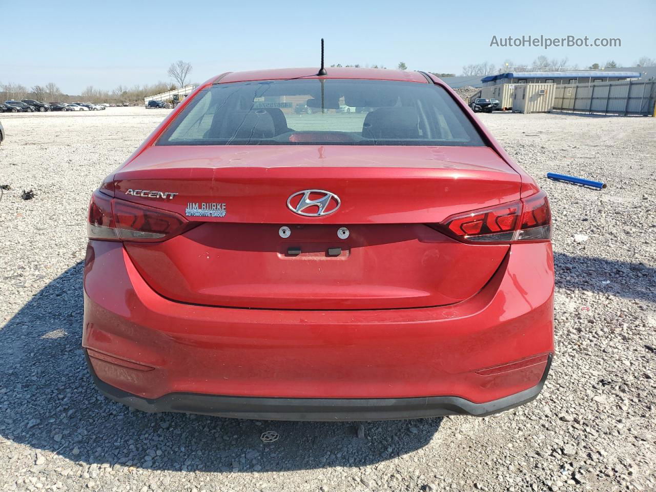 2021 Hyundai Accent Se Red vin: 3KPC24A6XME142015