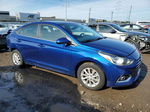 2021 Hyundai Accent Se Blue vin: 3KPC24A6XME142788