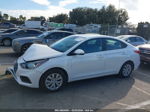 2021 Hyundai Accent Se White vin: 3KPC24A6XME142841