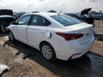 2021 Hyundai Accent Se White vin: 3KPC24A6XME147750