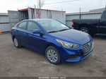 2021 Hyundai Accent Se Blue vin: 3KPC24A6XME149384