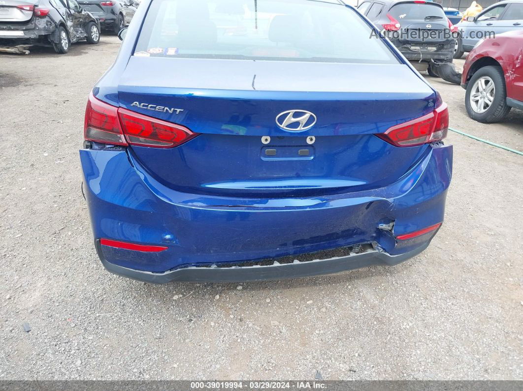 2021 Hyundai Accent Se Blue vin: 3KPC24A6XME149384