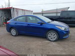 2021 Hyundai Accent Se Blue vin: 3KPC24A6XME149384