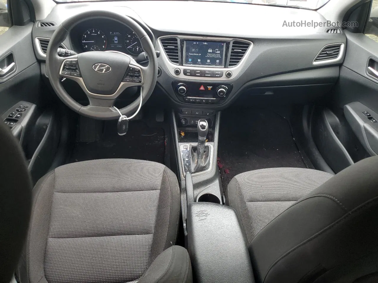 2021 Hyundai Accent Limited Серебряный vin: 3KPC34A61ME143275