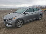 2021 Hyundai Accent Limited Silver vin: 3KPC34A61ME152655