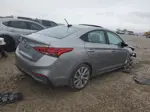 2021 Hyundai Accent Limited Silver vin: 3KPC34A61ME152655