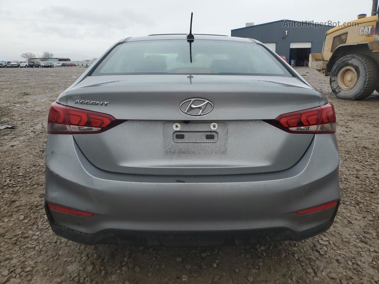 2021 Hyundai Accent Limited Silver vin: 3KPC34A61ME152655