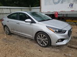 2021 Hyundai Accent Limited Silver vin: 3KPC34A67ME128313