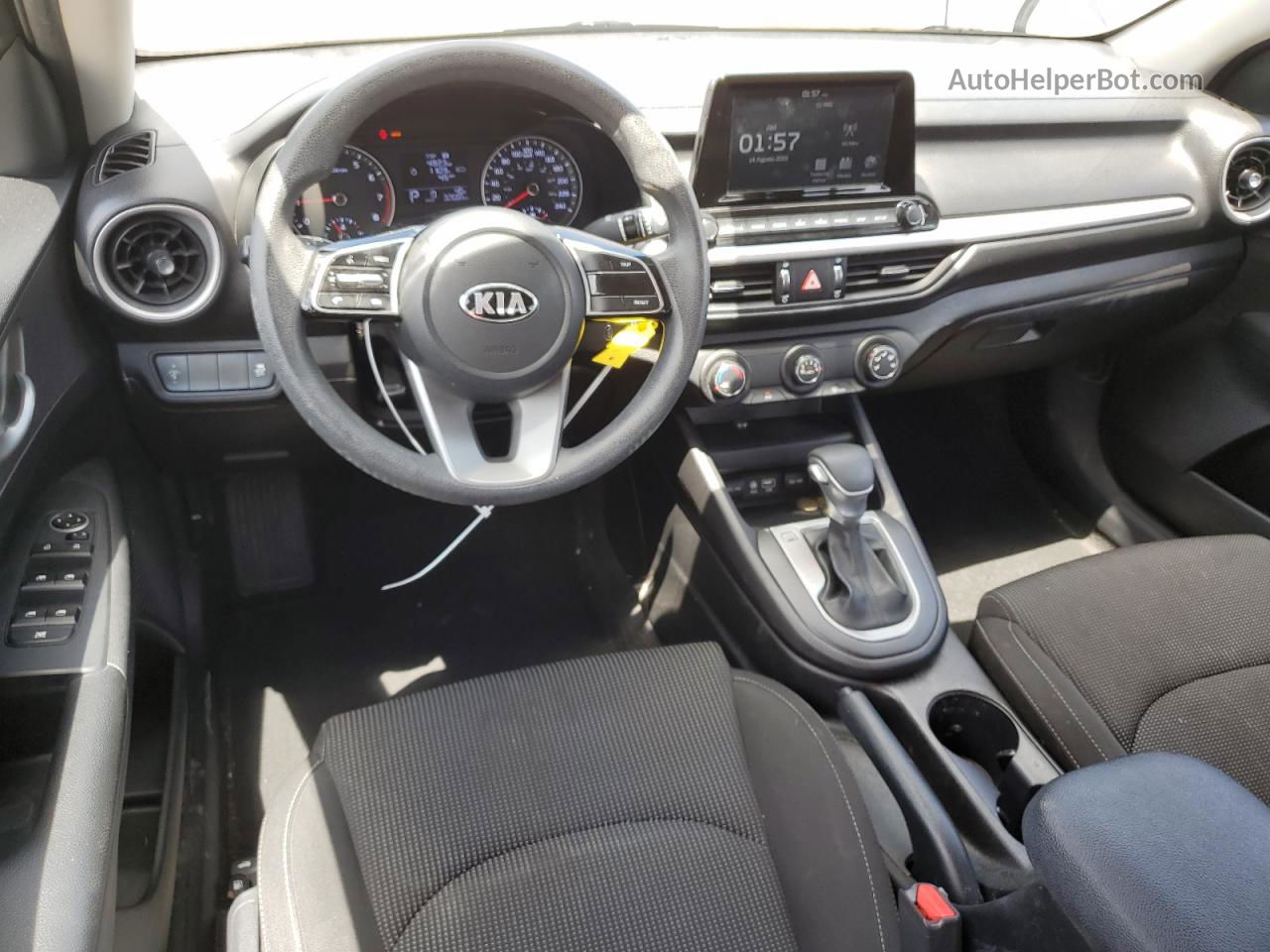 2020 Kia Forte Синий vin: 3KPF14BD5LE200804