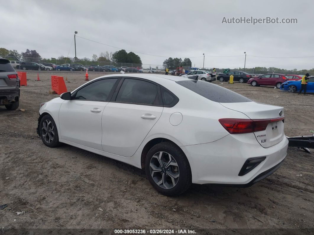 2020 Kia Forte Lxs White vin: 3KPF24AD0LE141692