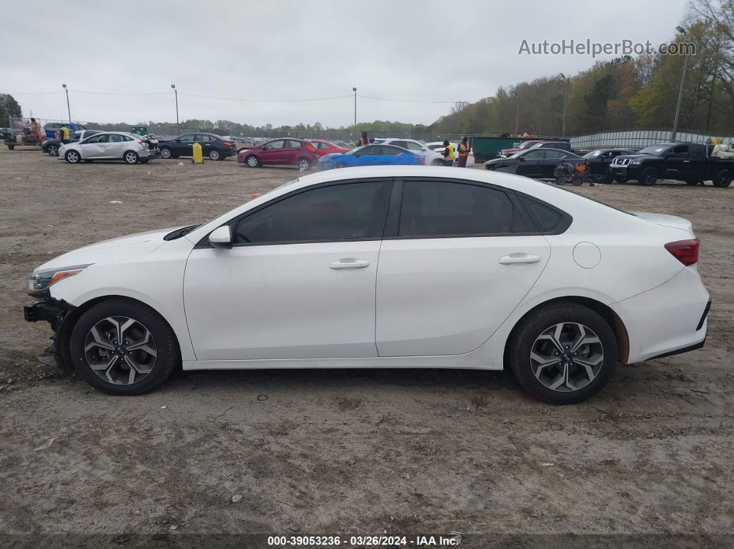 2020 Kia Forte Lxs White vin: 3KPF24AD0LE141692