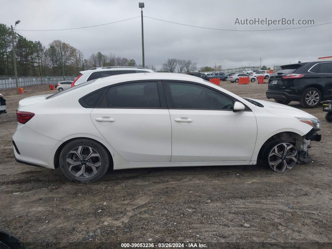 2020 Kia Forte Lxs White vin: 3KPF24AD0LE141692