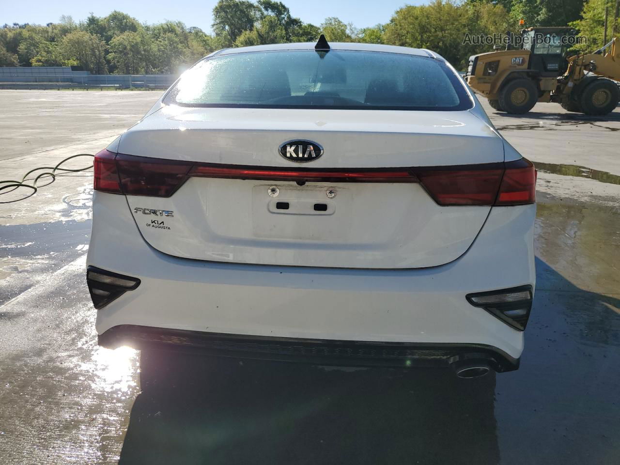 2020 Kia Forte Fe White vin: 3KPF24AD0LE148500