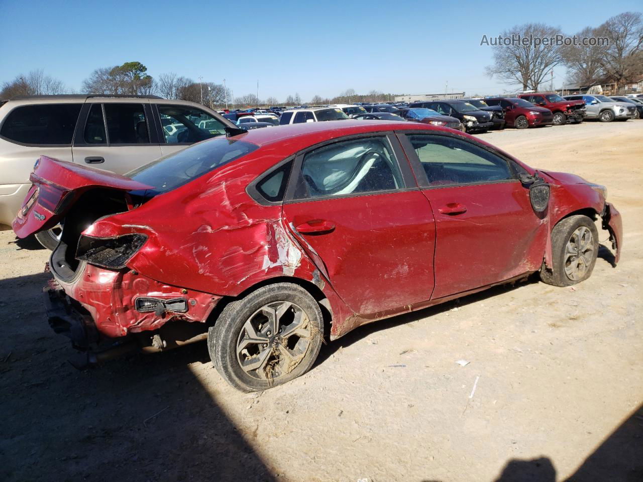 2020 Kia Forte Fe Red vin: 3KPF24AD0LE169797