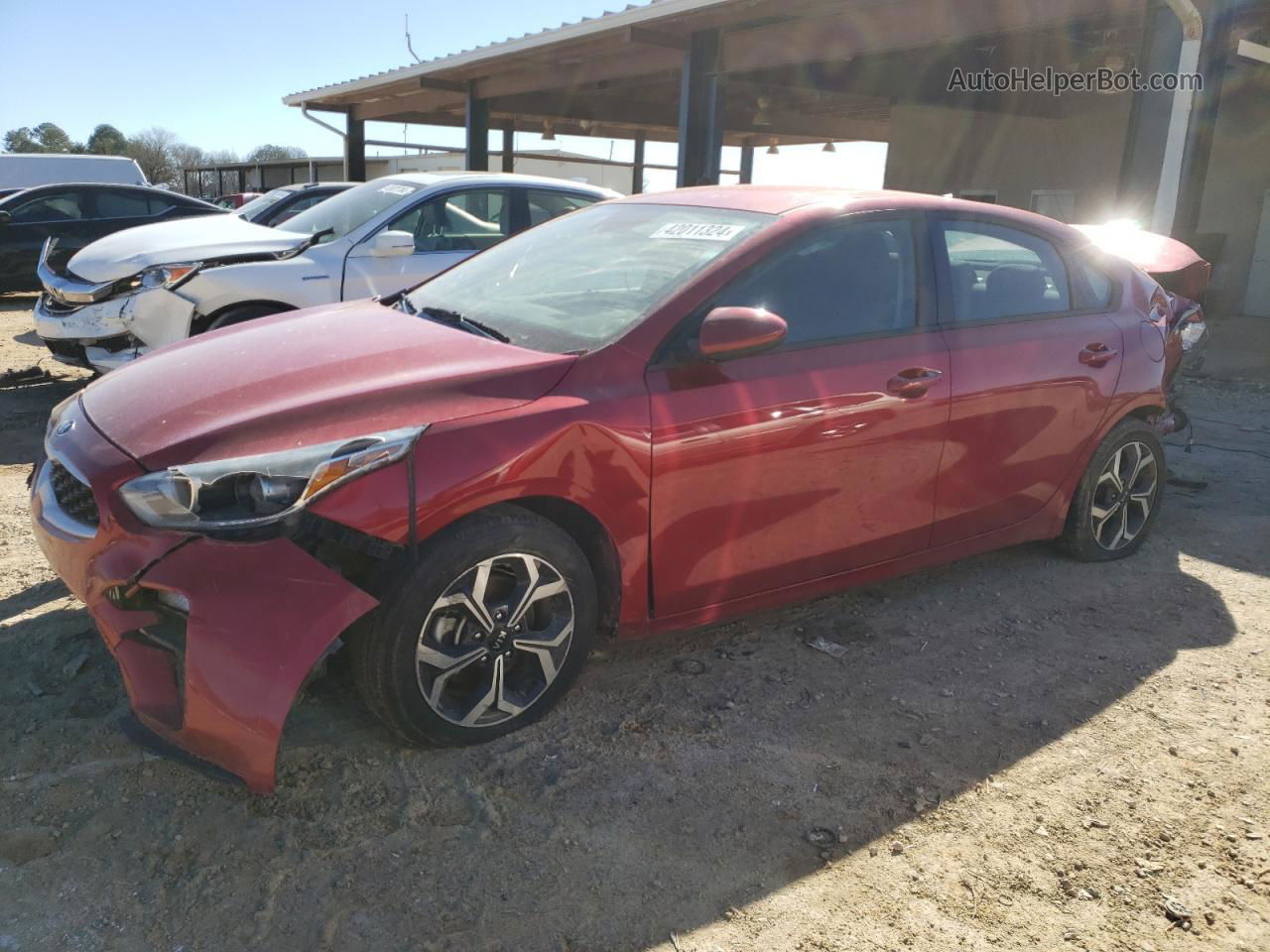 2020 Kia Forte Fe Red vin: 3KPF24AD0LE169797