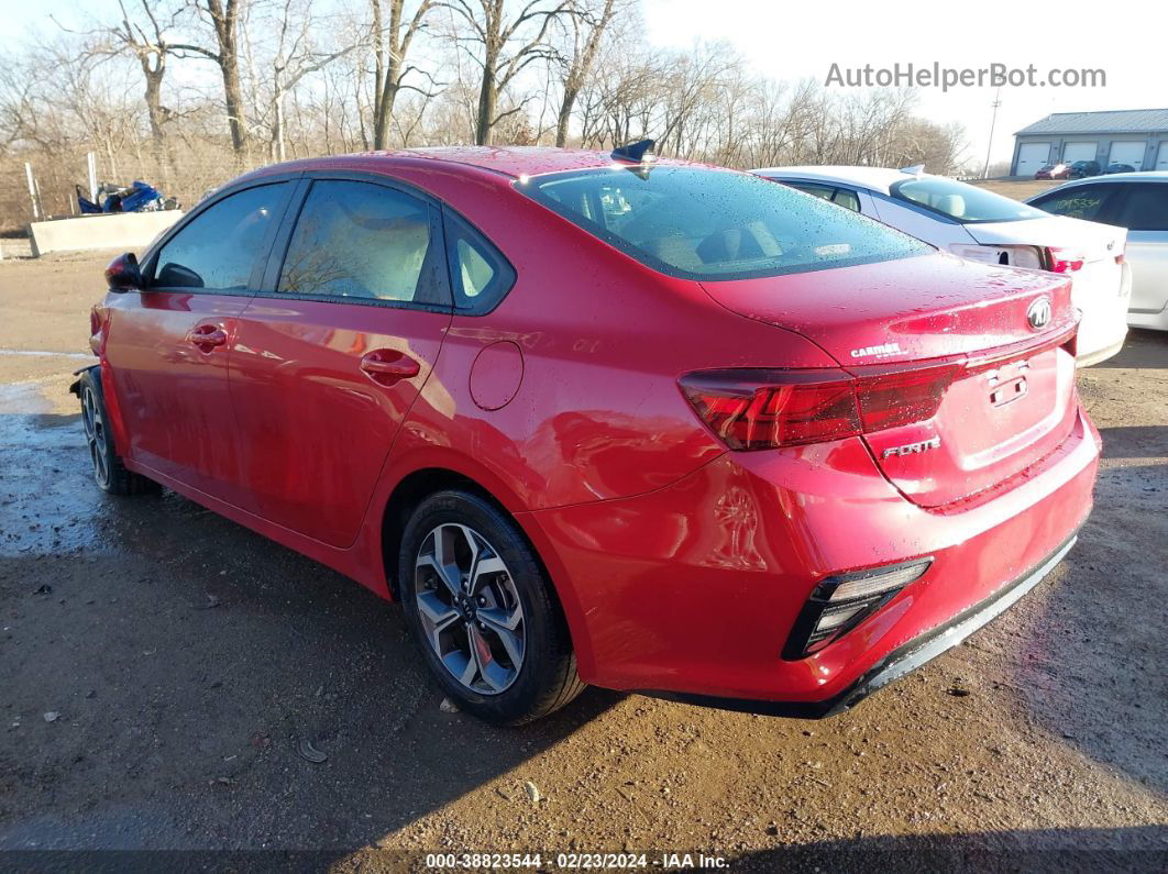 2020 Kia Forte Lxs Красный vin: 3KPF24AD0LE176703