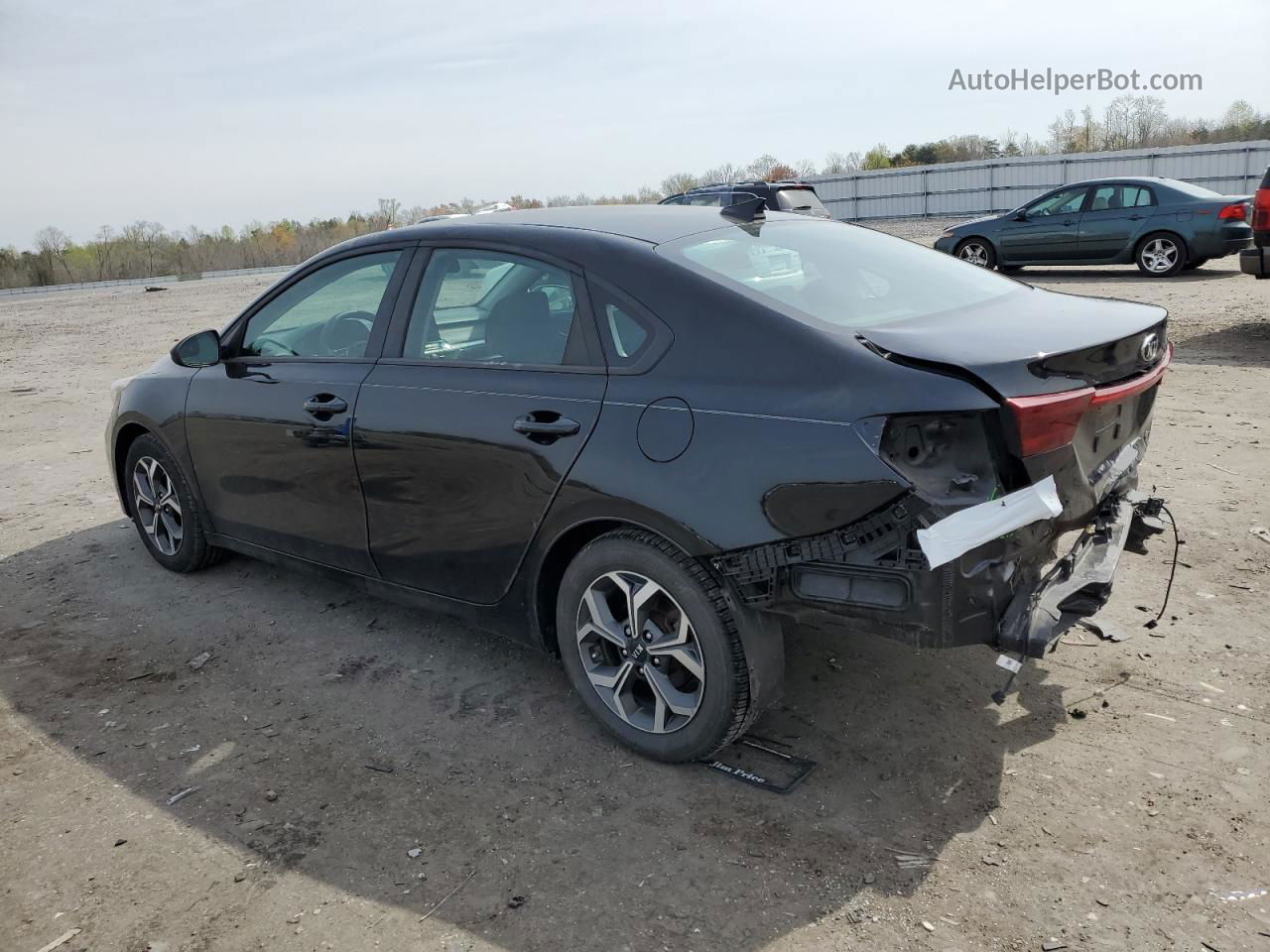 2020 Kia Forte Fe Черный vin: 3KPF24AD0LE194523