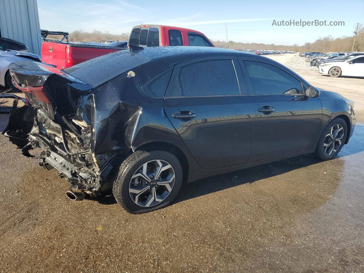 2020 Kia Forte Fe Black vin: 3KPF24AD0LE202457