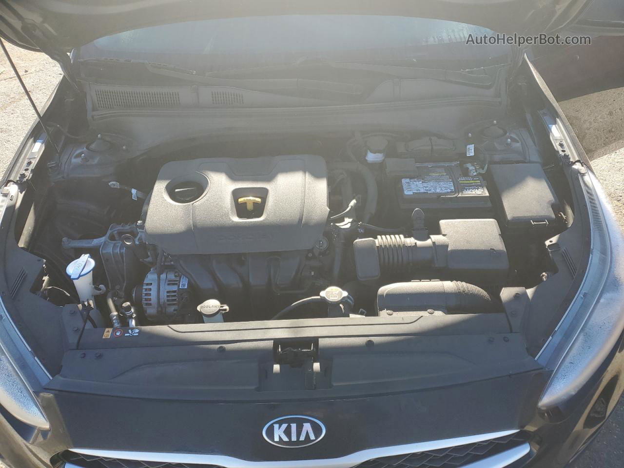 2020 Kia Forte Fe Черный vin: 3KPF24AD0LE202457