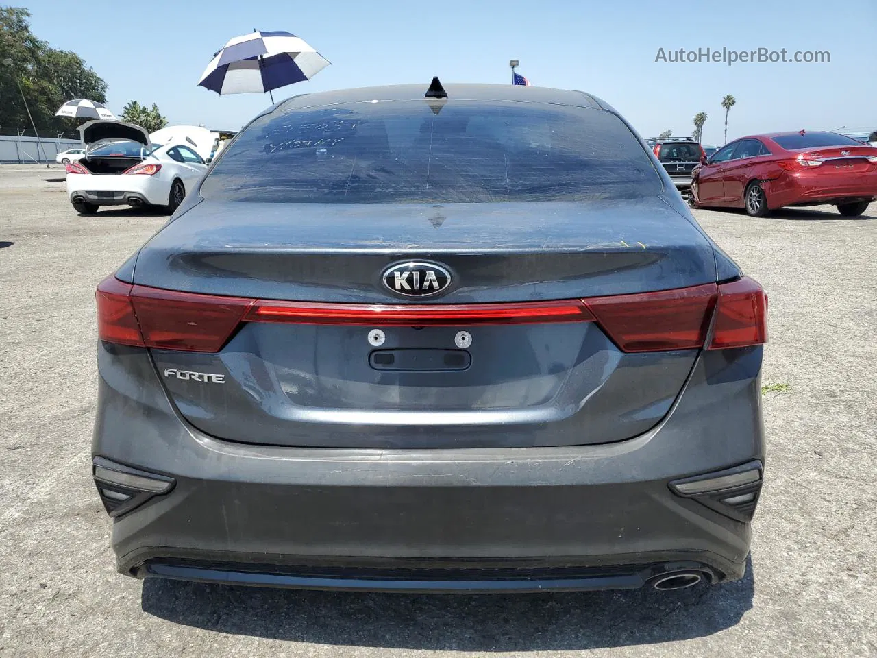 2020 Kia Forte Fe Charcoal vin: 3KPF24AD0LE209375