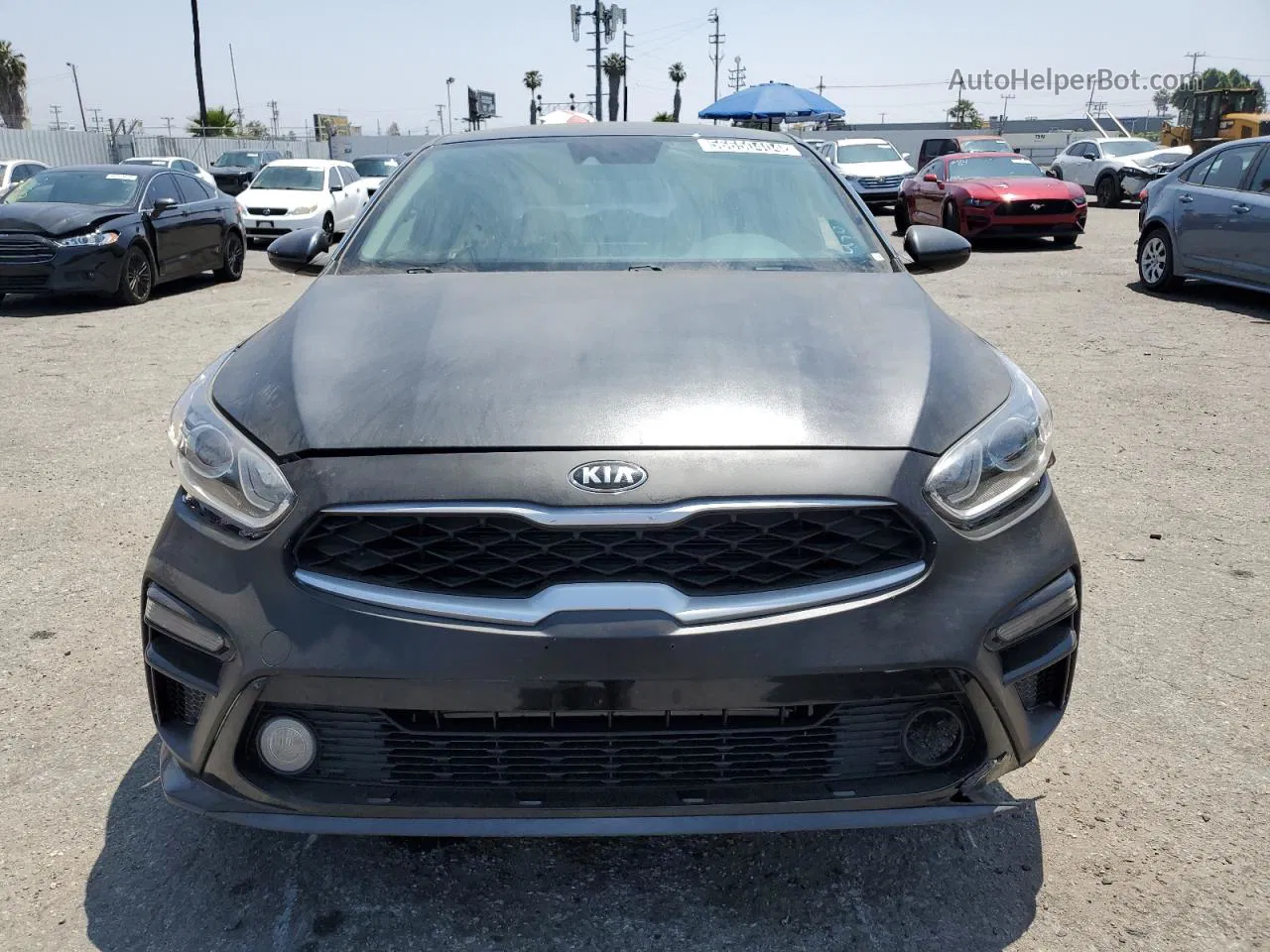 2020 Kia Forte Fe Charcoal vin: 3KPF24AD0LE209375