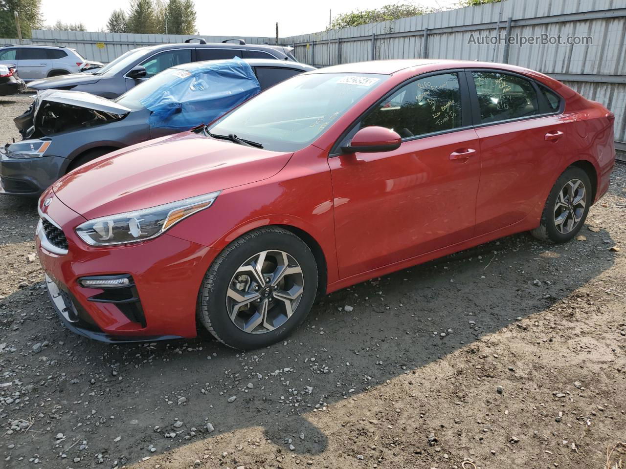 2020 Kia Forte Fe Red vin: 3KPF24AD0LE231974