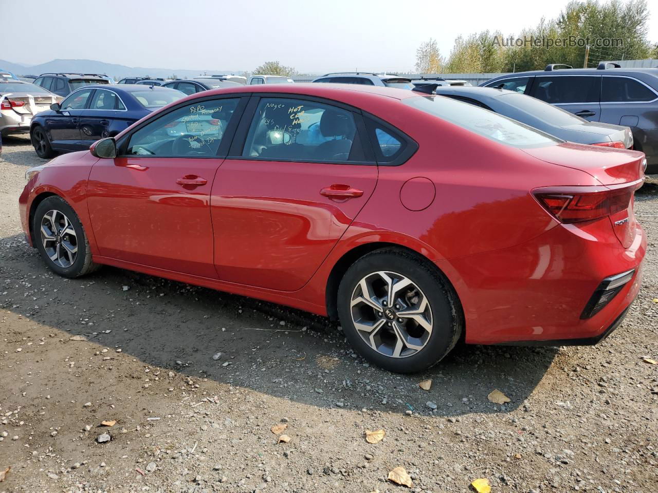 2020 Kia Forte Fe Красный vin: 3KPF24AD0LE231974