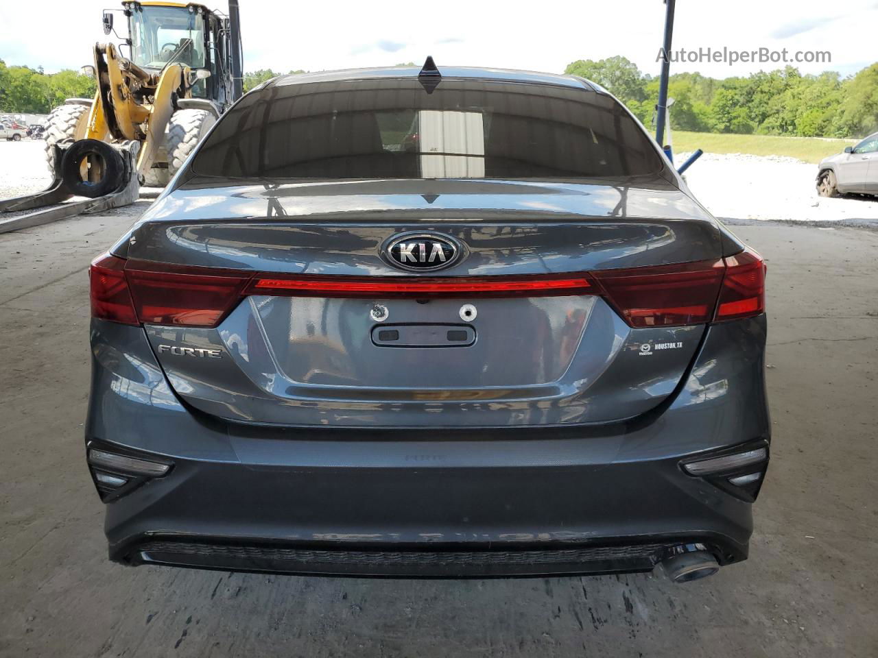 2020 Kia Forte Fe Gray vin: 3KPF24AD0LE234342