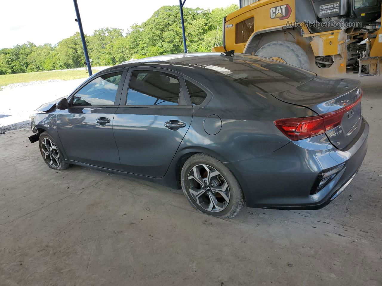 2020 Kia Forte Fe Gray vin: 3KPF24AD0LE234342