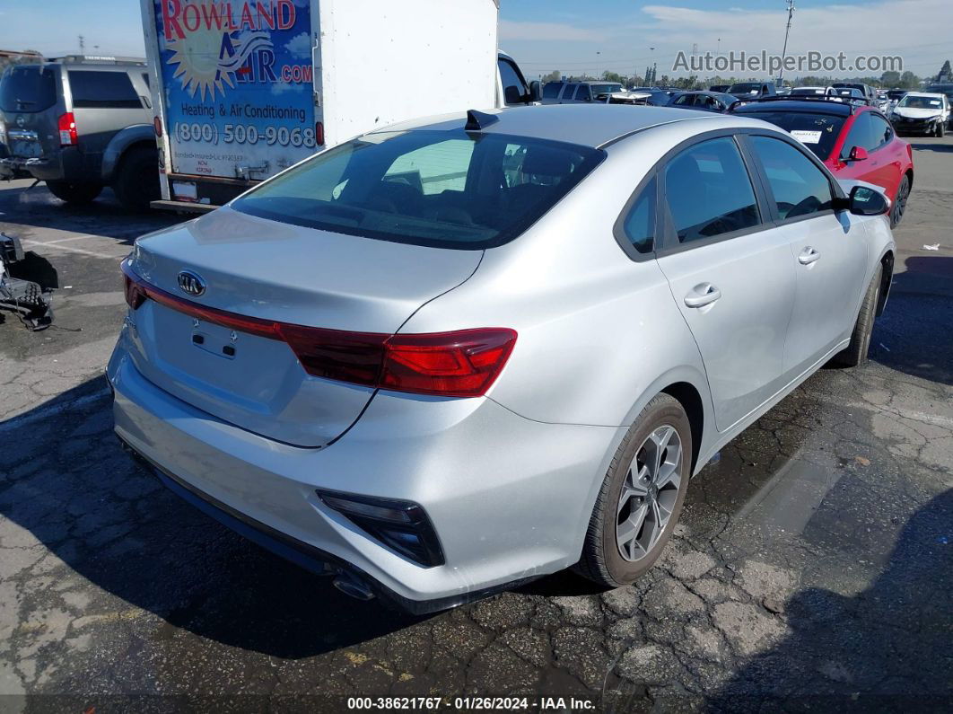 2020 Kia Forte Lxs Silver vin: 3KPF24AD0LE250959