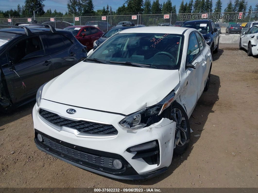 2020 Kia Forte Lxs White vin: 3KPF24AD1LE140518