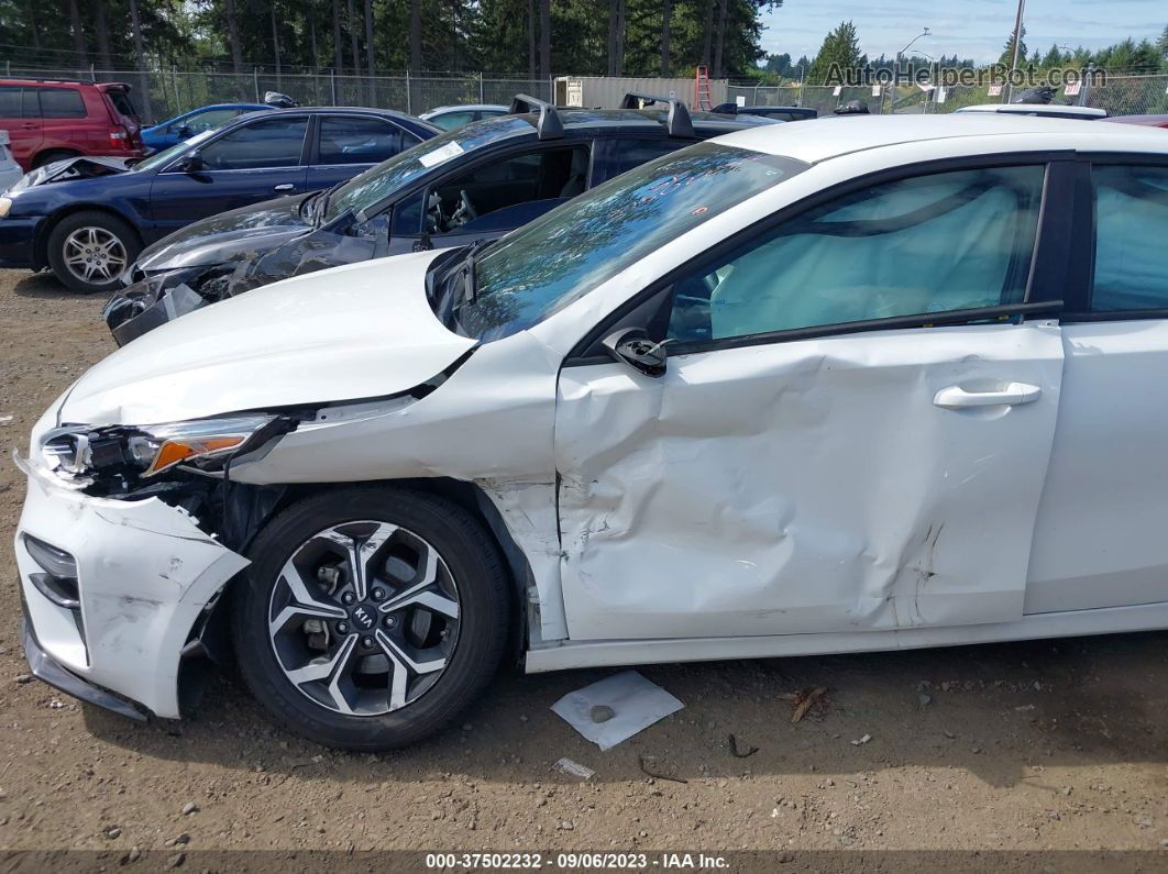 2020 Kia Forte Lxs White vin: 3KPF24AD1LE140518