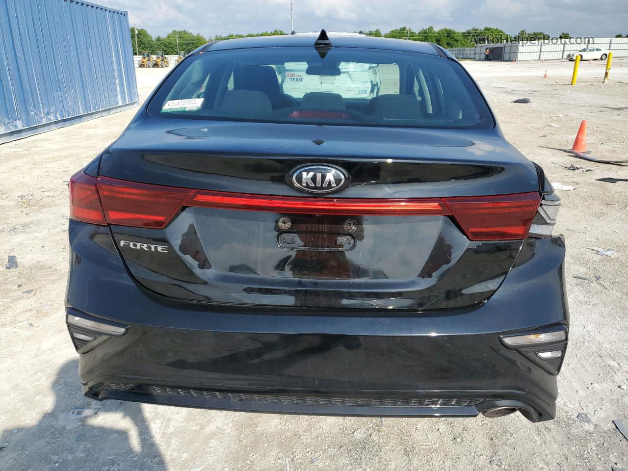 2020 Kia Forte Fe Black vin: 3KPF24AD1LE141779