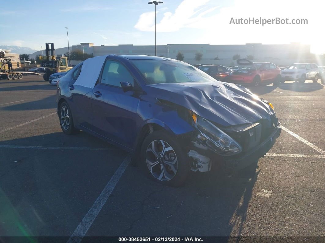 2020 Kia Forte Lxs Blue vin: 3KPF24AD1LE149817