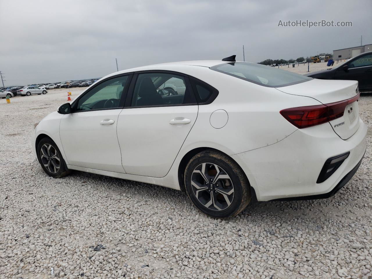 2020 Kia Forte Fe White vin: 3KPF24AD1LE151017