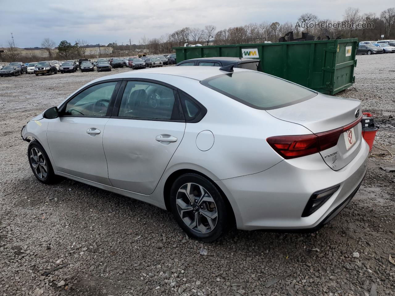 2020 Kia Forte Fe Silver vin: 3KPF24AD1LE156217