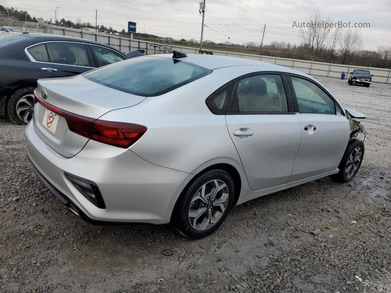 2020 Kia Forte Fe Silver vin: 3KPF24AD1LE156217