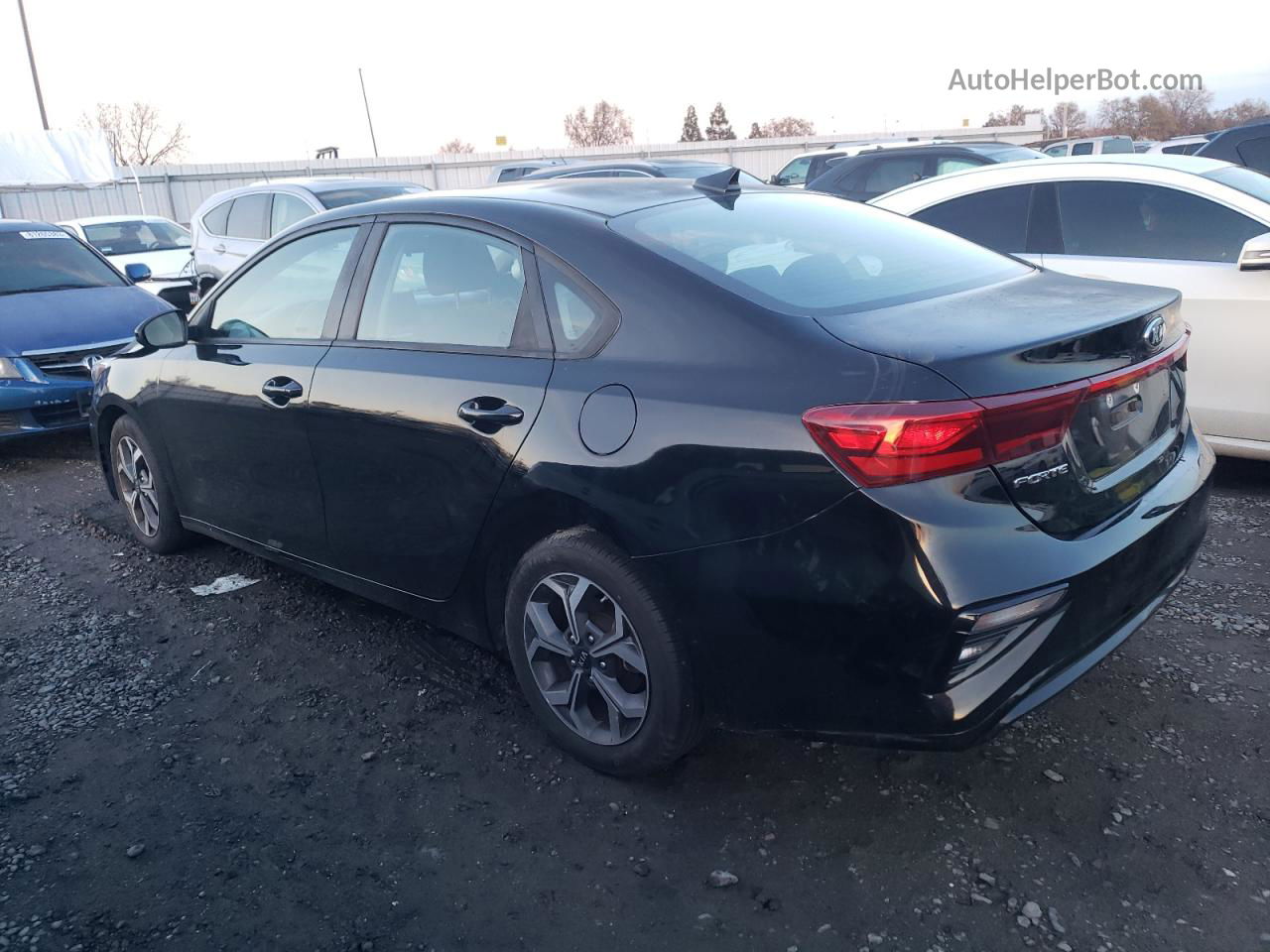 2020 Kia Forte Fe Black vin: 3KPF24AD1LE195454