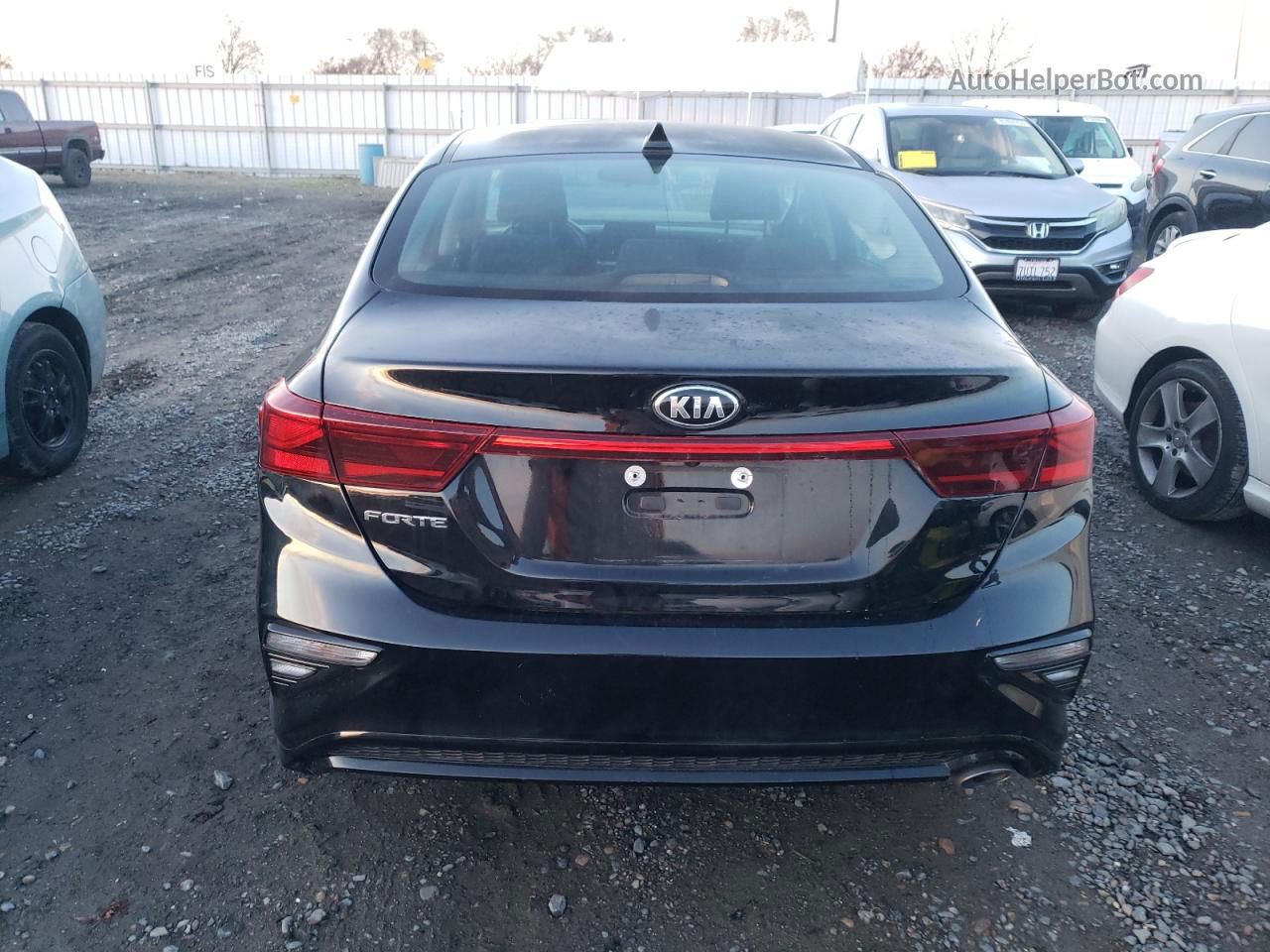 2020 Kia Forte Fe Black vin: 3KPF24AD1LE195454