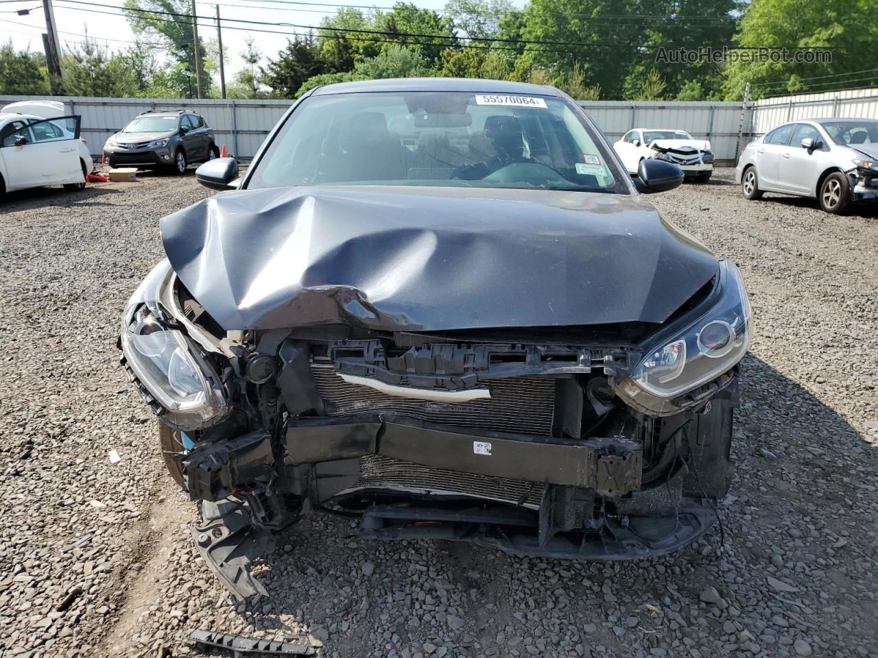 2020 Kia Forte Fe Gray vin: 3KPF24AD1LE210812