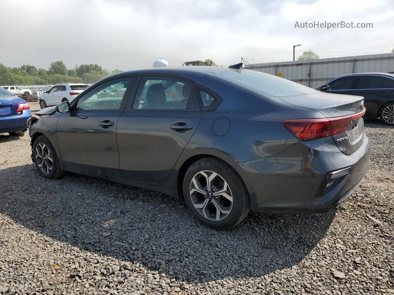 2020 Kia Forte Fe Gray vin: 3KPF24AD1LE210812