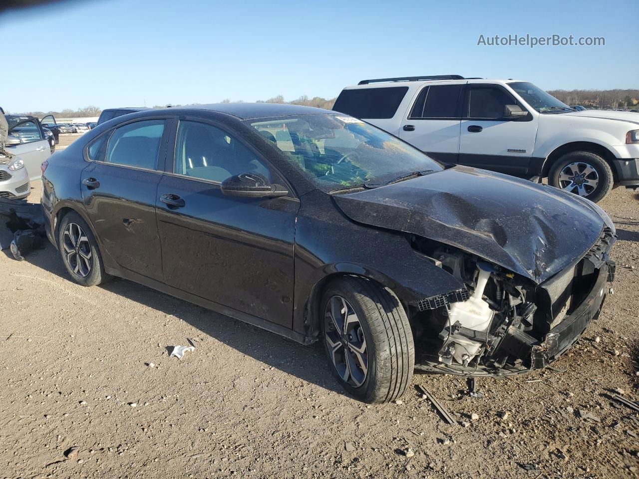 2020 Kia Forte Fe Black vin: 3KPF24AD1LE226606