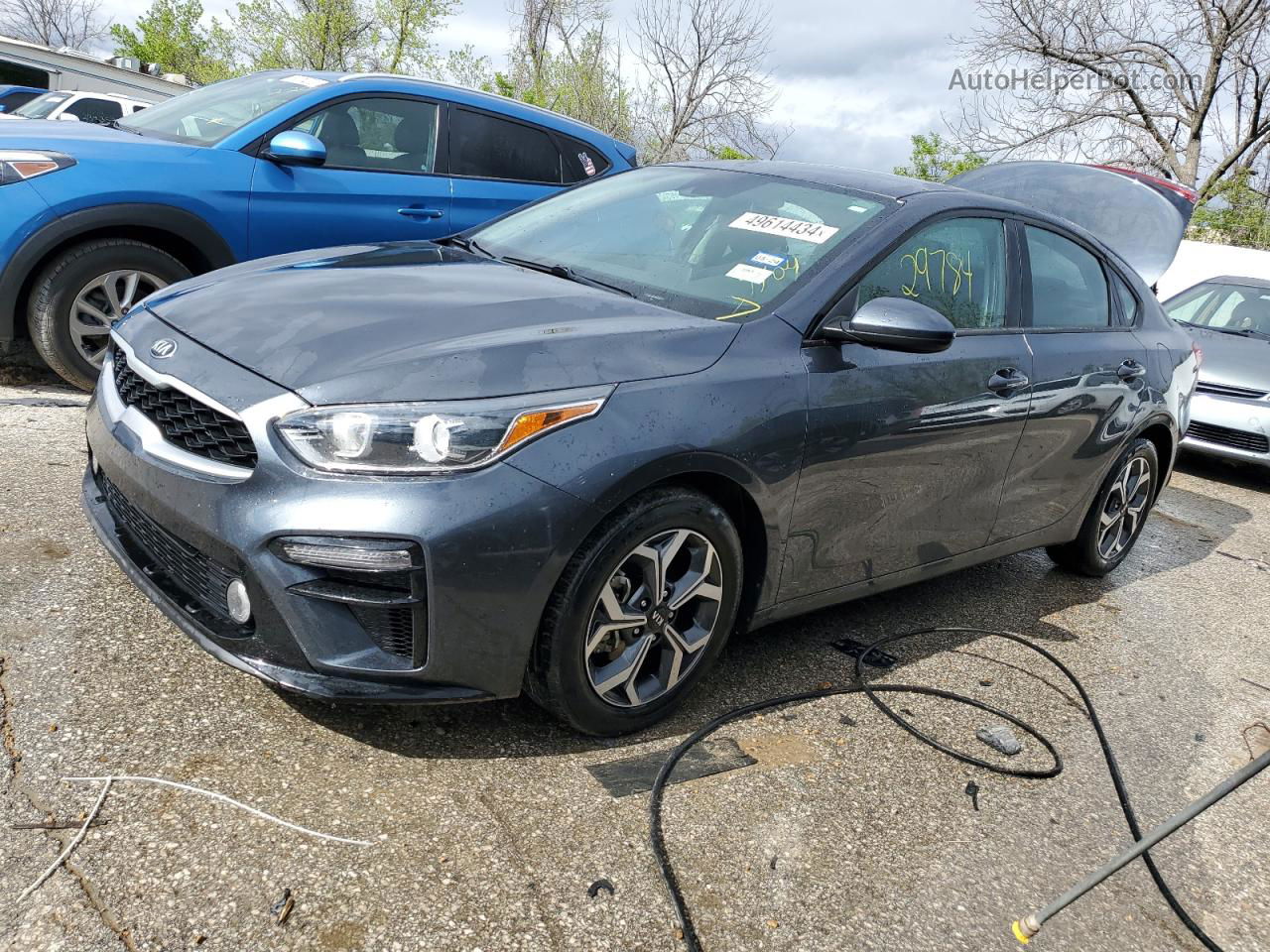 2020 Kia Forte Fe Угольный vin: 3KPF24AD1LE230493