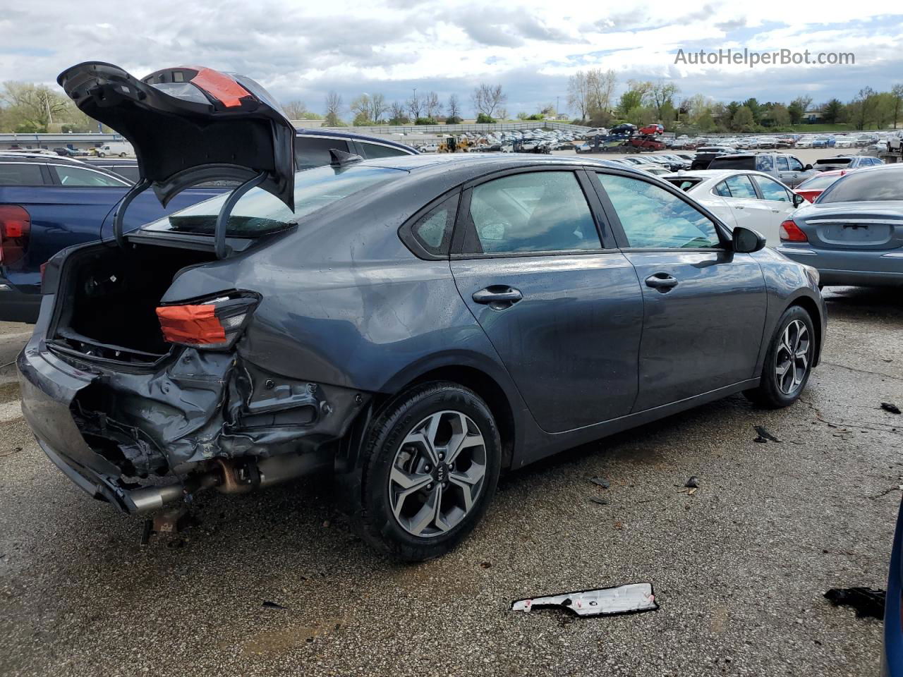 2020 Kia Forte Fe Charcoal vin: 3KPF24AD1LE230493