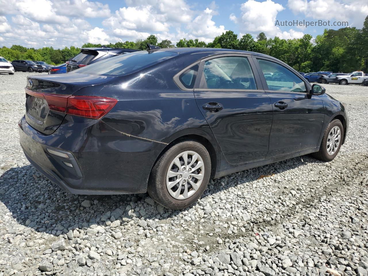 2020 Kia Forte Fe Black vin: 3KPF24AD1LE235998